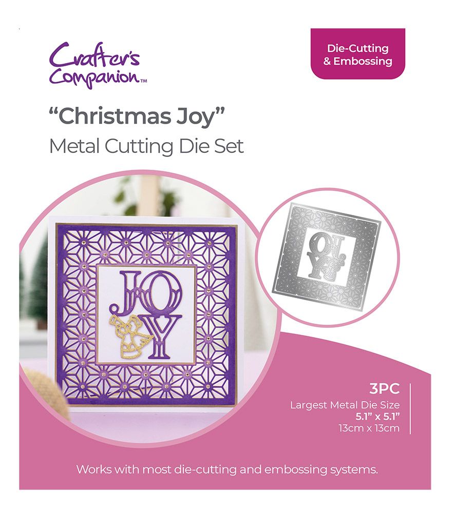 Gemini Festive Frames & Sentiments Die - Christmas Joy