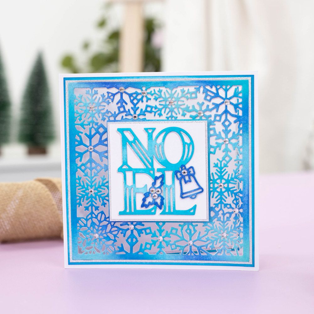 Gemini Festive Frames & Sentiments Die- Winter Noel