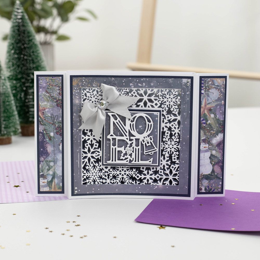 Gemini Festive Frames & Sentiments Die- Winter Noel