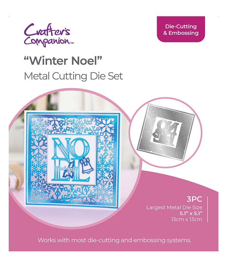 Gemini Festive Frames & Sentiments Die- Winter Noel