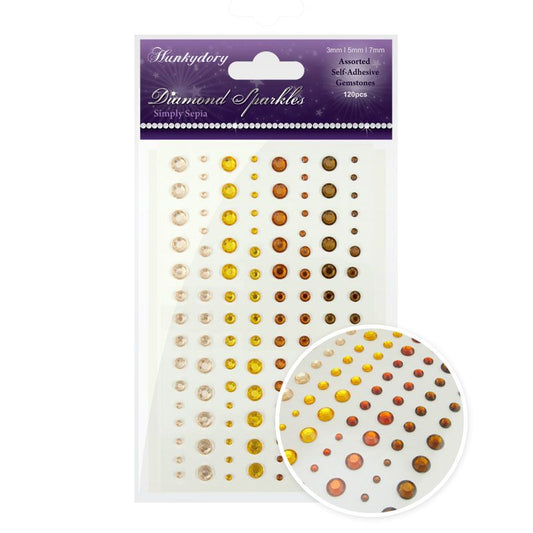 Diamond Sparkles Gemstones - Simply Sepia