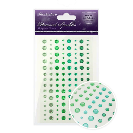 Diamond Sparkles Gemstones - Gorgeous Greens
