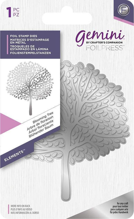 Gemini FOILPRESS Blooming Tree Foil Stamp Die Elements