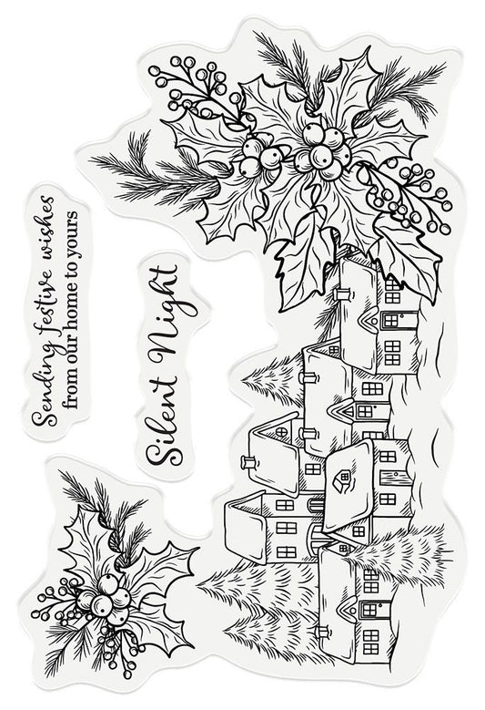 Gemini - Stamp & Die - Sending Festive Wishes