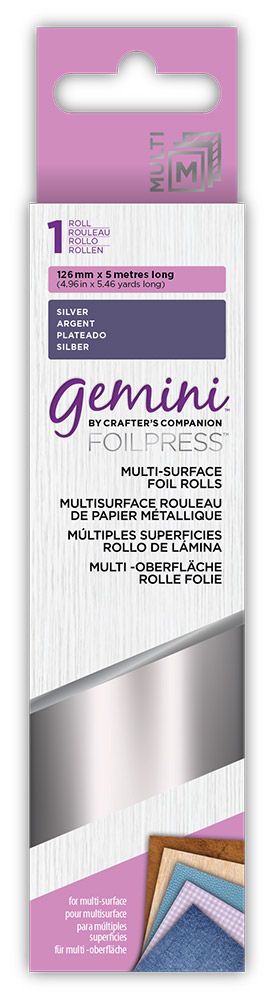 Gemini FoilPress Multi-Surface Foil - Silver