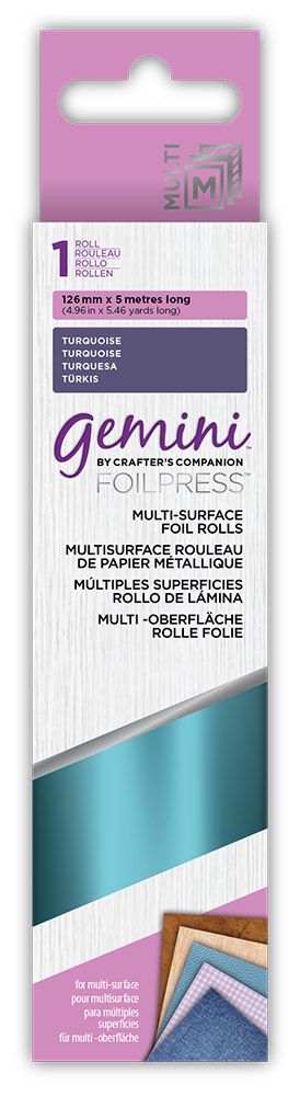 Gemini FoilPress Multi-Surface Foil - Turquoise