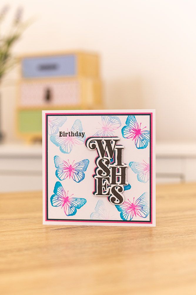 Crafters Companion Photopolymer Stamp - Butterflies & Blooms