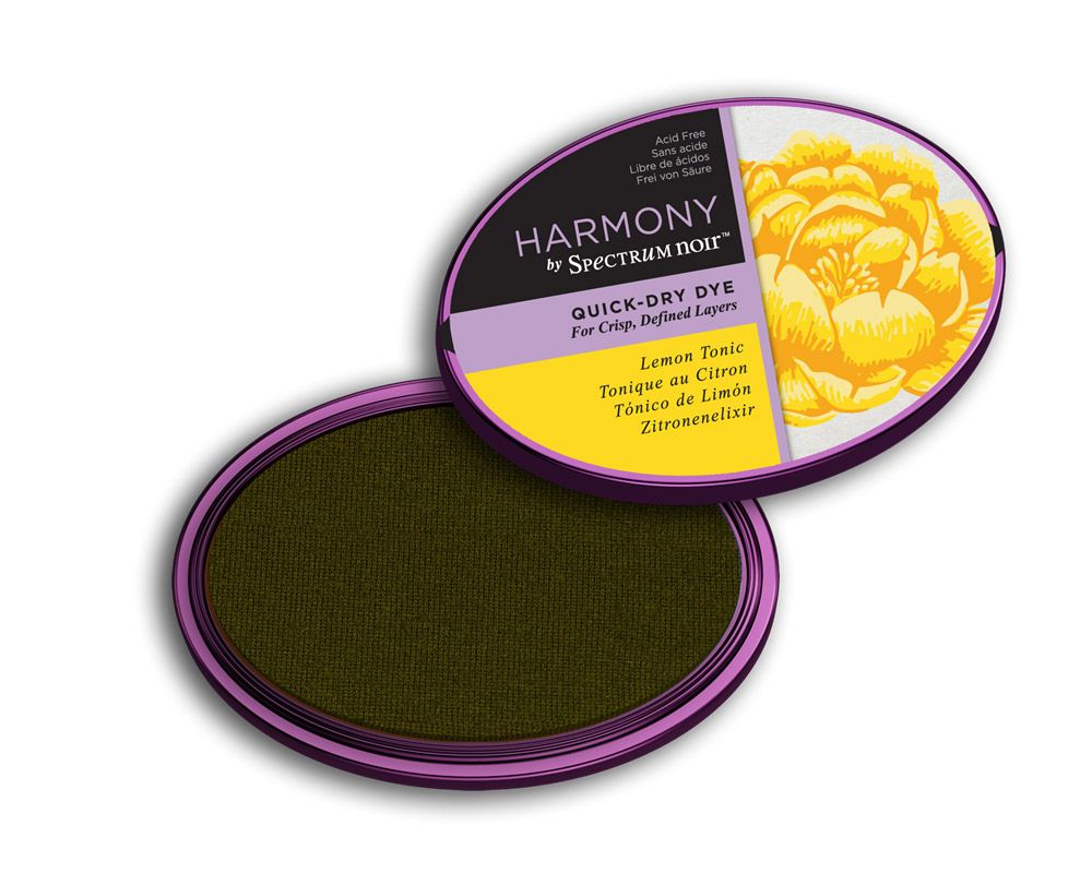 Spectrum Noir Harmony Quick-Dry Dye Inkpad - Lemon Tonic