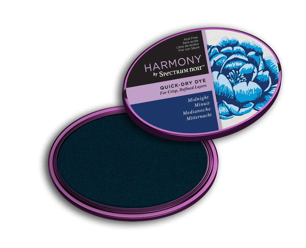 Spectrum Noir Harmony Quick-Dry Dye Inkpad - Midnight