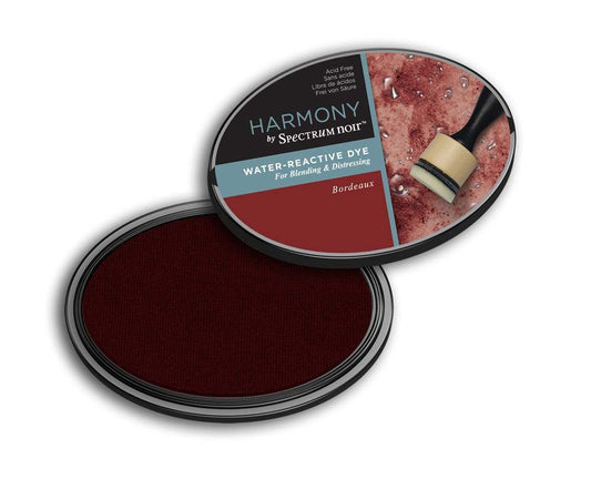 Harmony by Spectrum Noir Water Reactive Dye Inkpad - Bordeaux