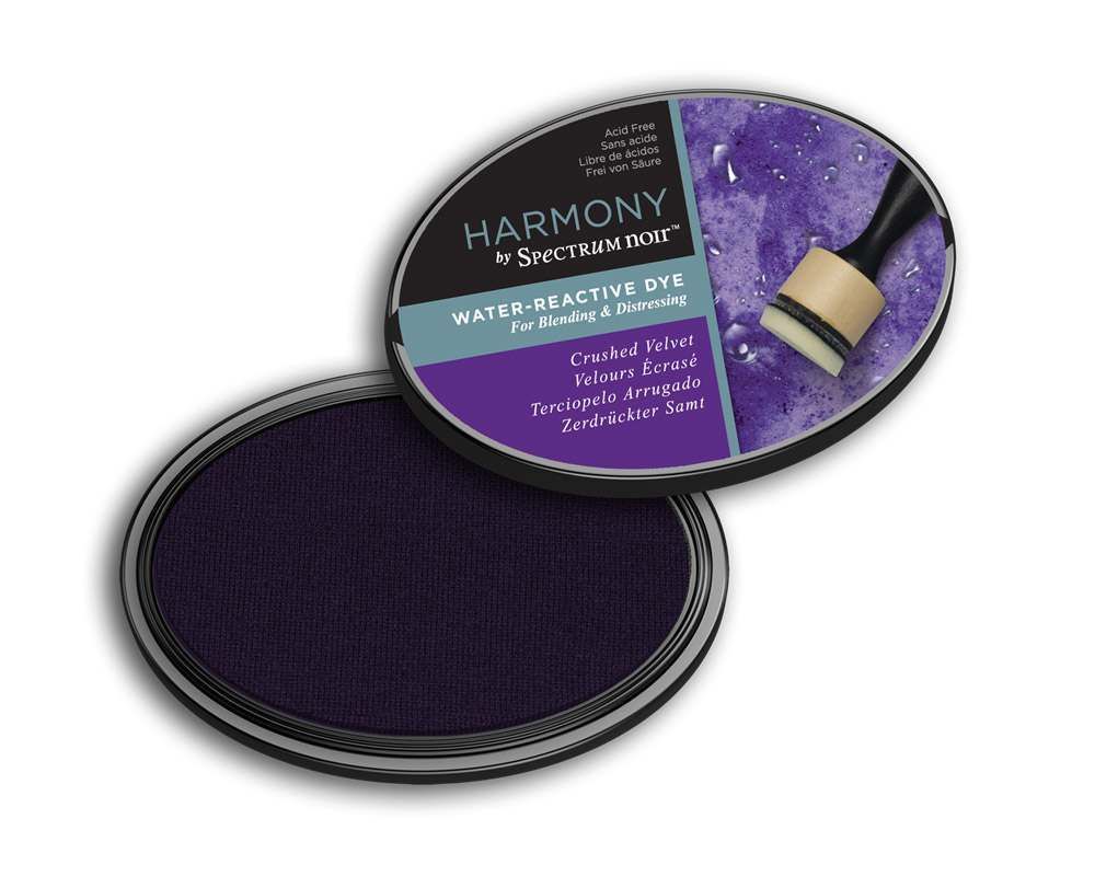 Harmony by Spectrum Noir Water Reactive Dye Inkpad - Crushed Velvet