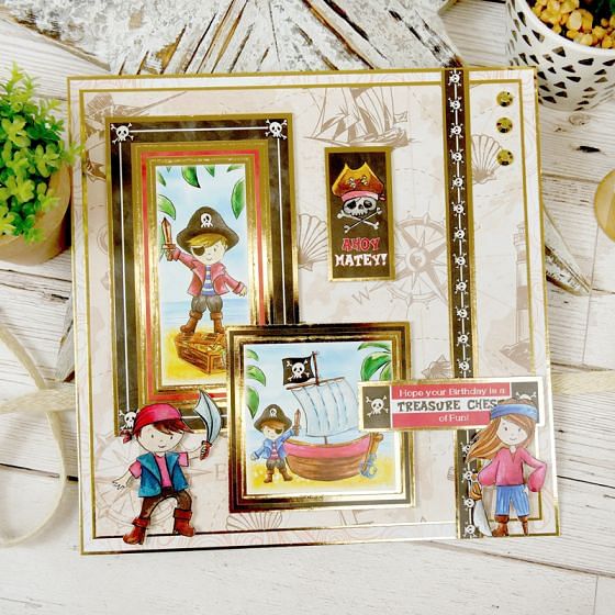 Hunkydory Topper Favorites - Ahoy Matey!