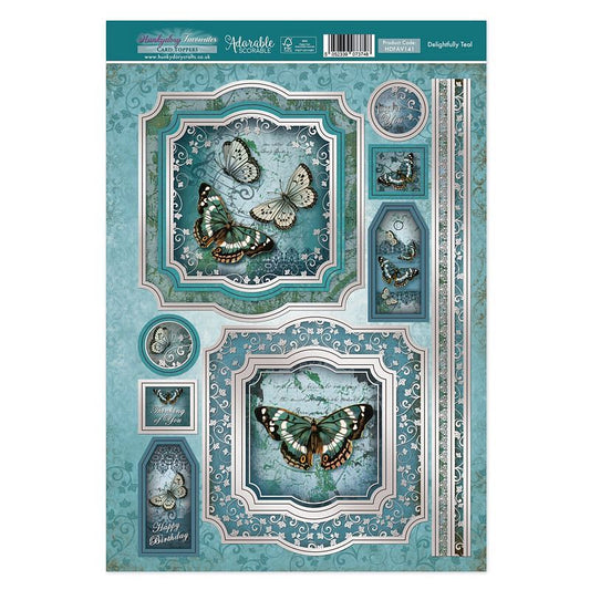 Hunkydory Topper Favourites - Delightfully Teal