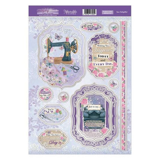 Hunkydory Topper Favorites - Sew Delightful