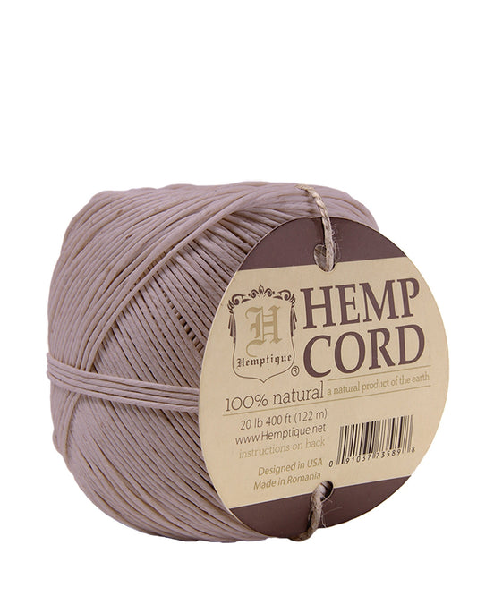 Hemptique #20 Hemp Cord Balls 100G 400FT - Natural