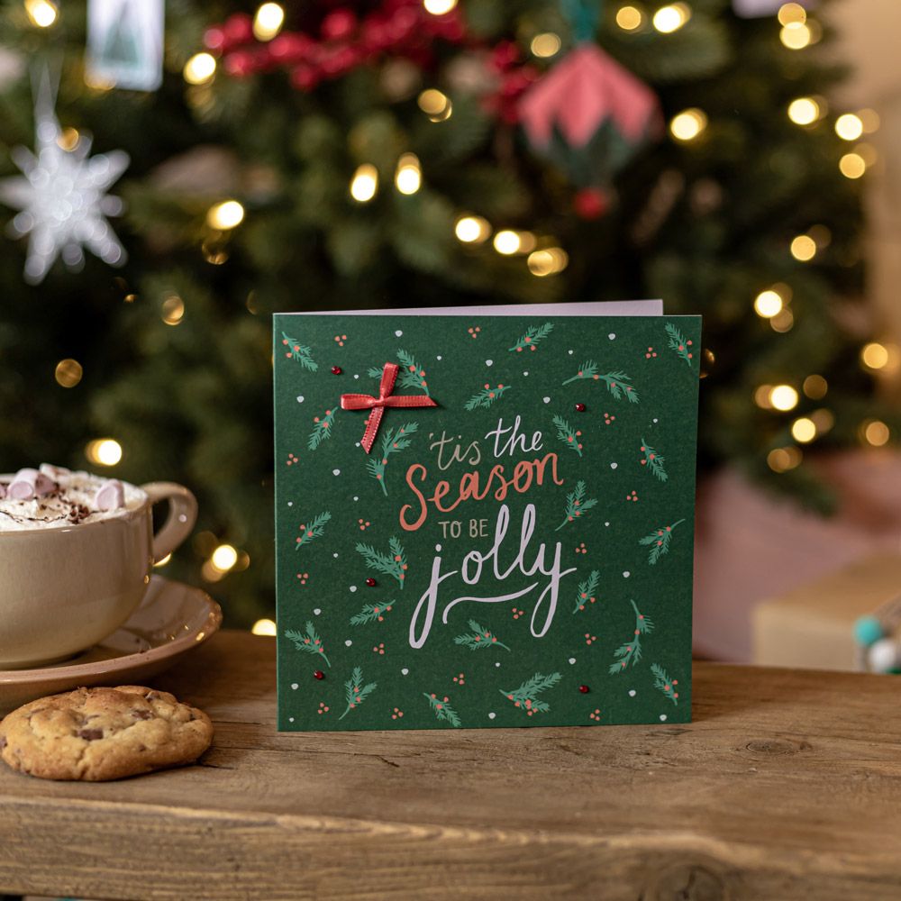 Violet Studios 6x6" Cards & Envelopes - Home for Christmas