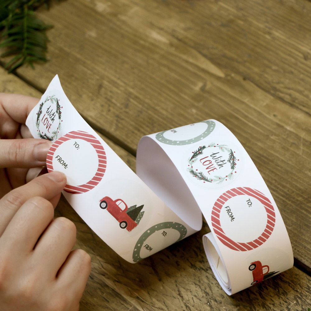 Violet Studios Sticker Roll - Home for Christmas