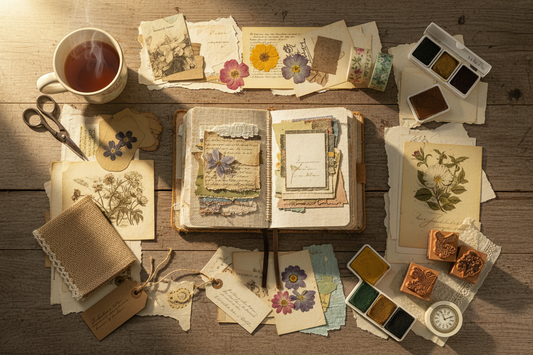 *Back to Basics - 01 - Let's Create A Junk Journal Together