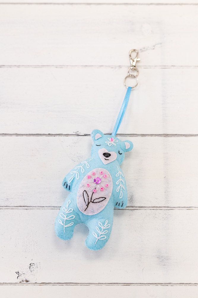 Threaders - Keyring Kit - Bear