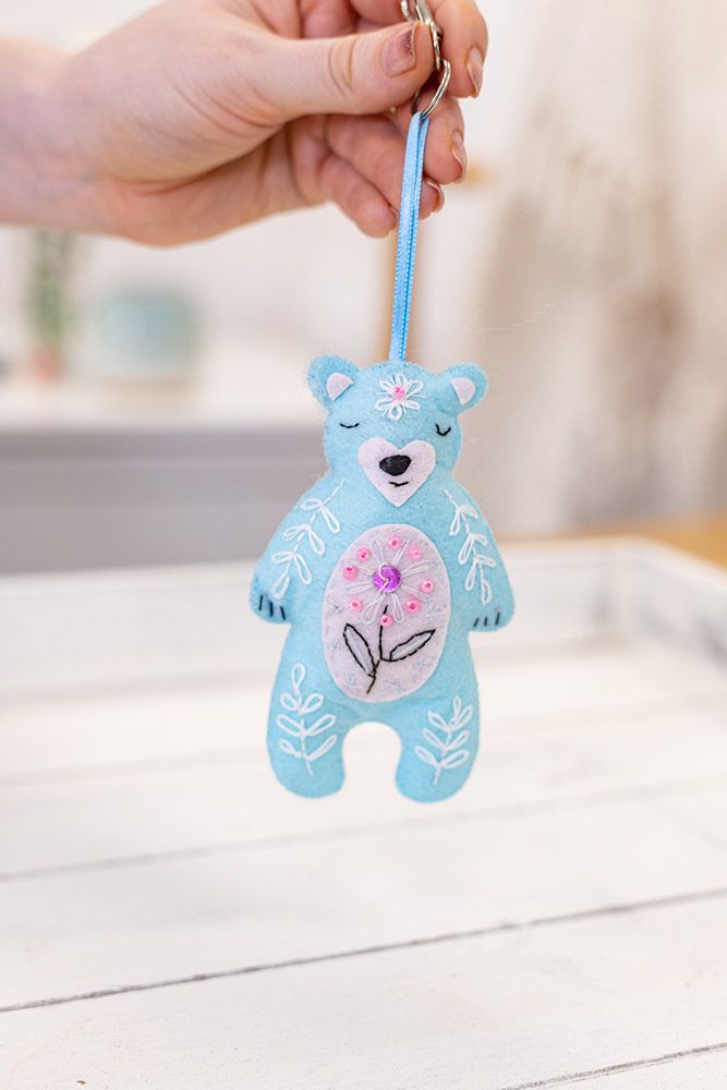 Threaders - Keyring Kit - Bear