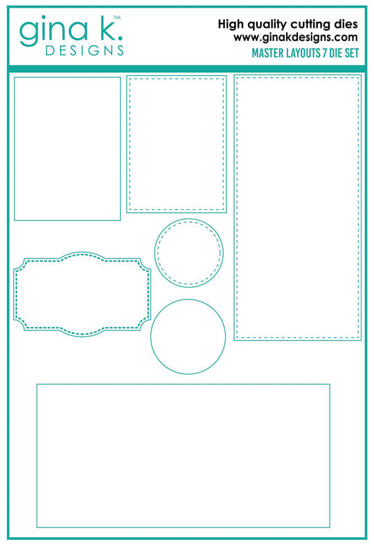 Gina K. Designs DIE- Master Layouts 07