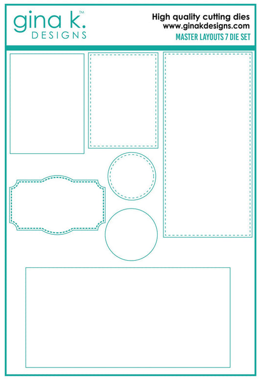 Gina K. Designs DIE- Master Layouts 07