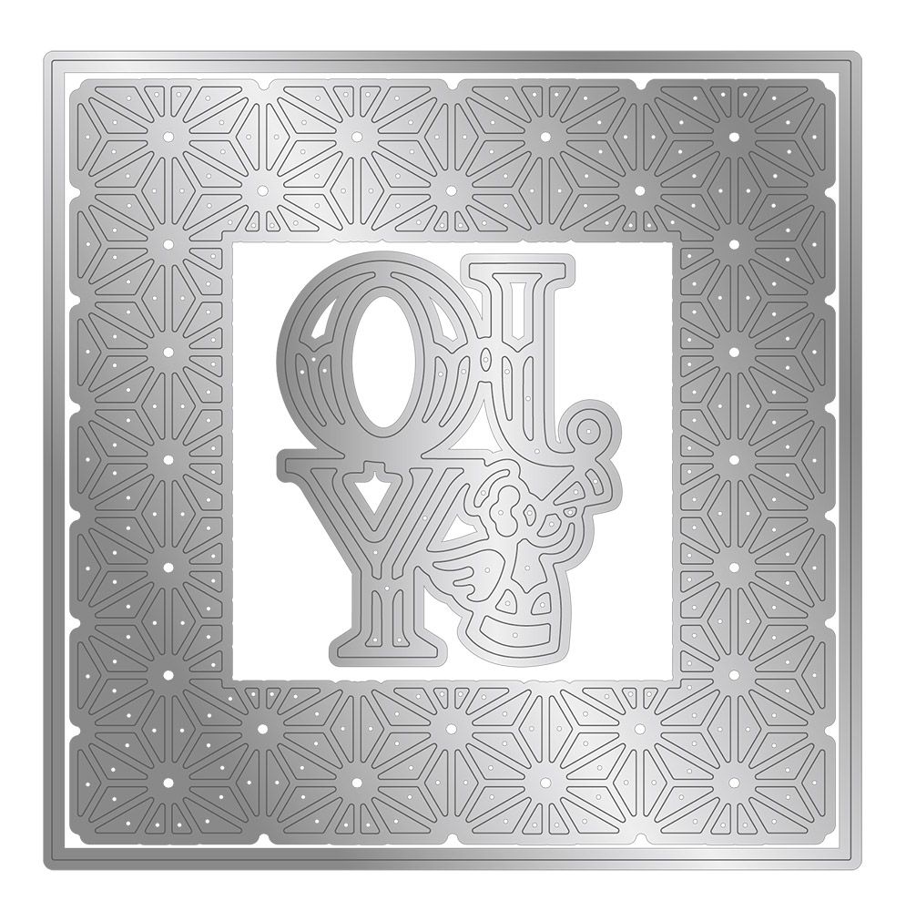 Gemini Festive Frames & Sentiments Die - Christmas Joy