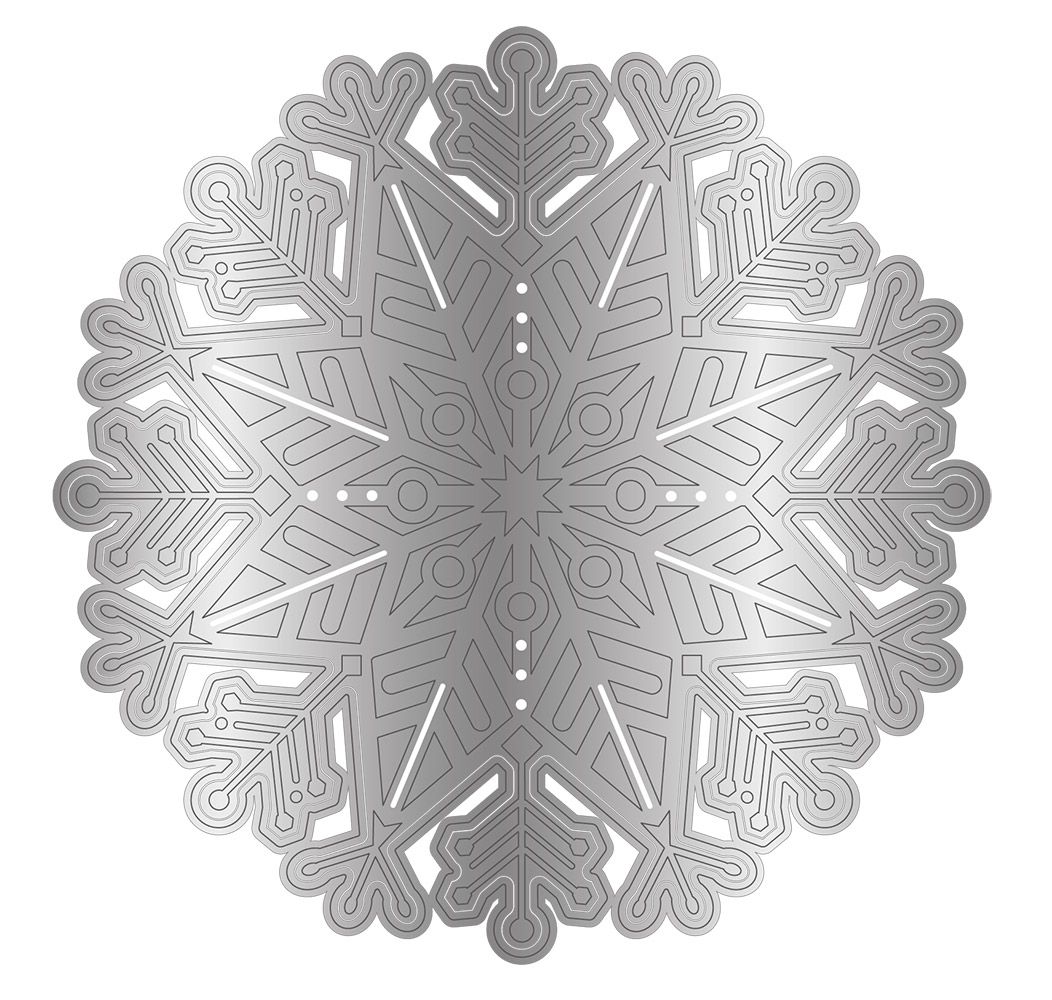 Sara Signature The Snow Queen Metal Die - Majestic Snowflake