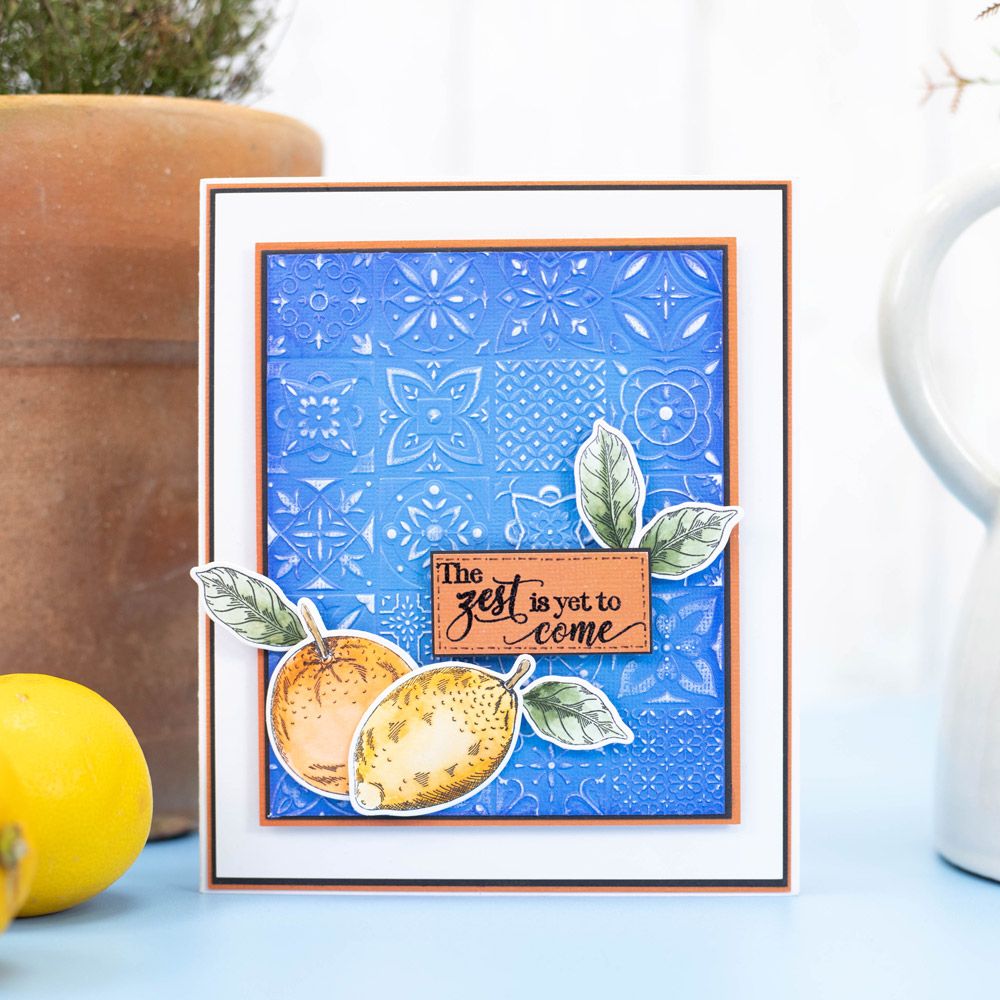 Mediterranean Dreams Stamp & Die - Live Your Zest Life