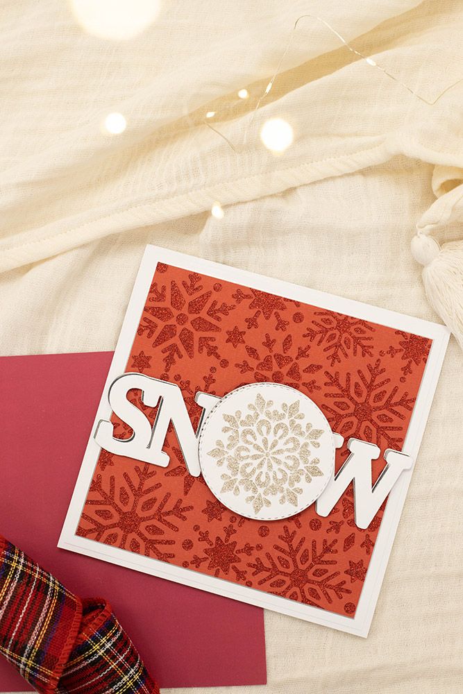 Crafters Companion Stencil Set - Graceful Snowflakes