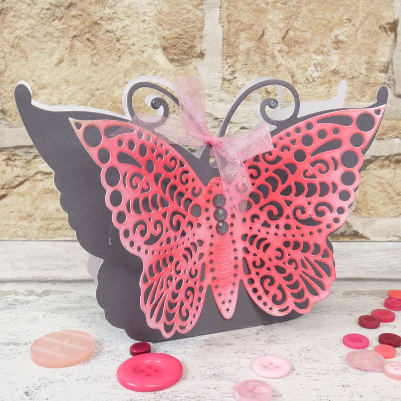 Hunkydory - Flutterbye Gift Bag Moonstone Die Set