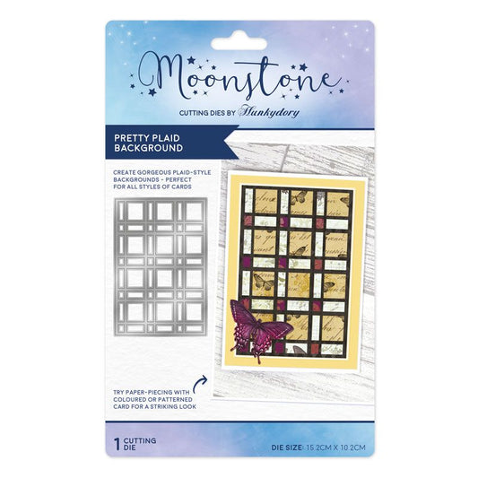 Moonstone Dies - Pretty Plaid Background
