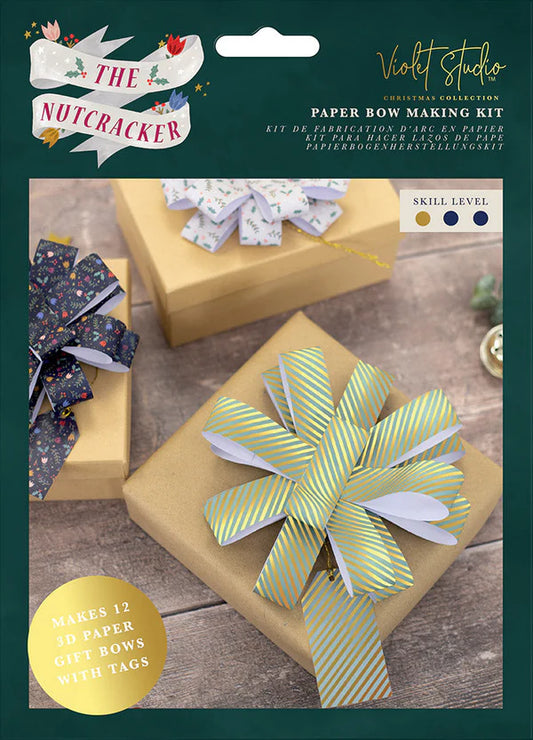 Violet Studios - Paper Bow Making Kit - The Nutcracker