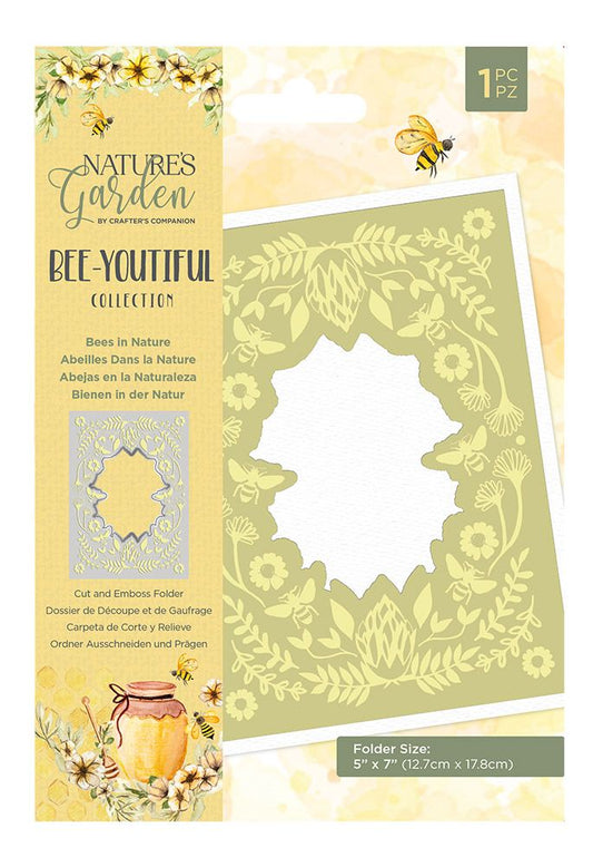 Bee Youtiful Collection - Cut & Emboss Folder - Bees in Nature