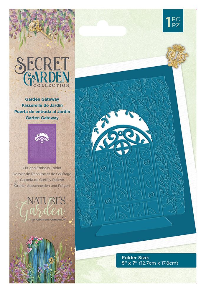 Secret Garden - Cut and Emboss - Garden Gateway