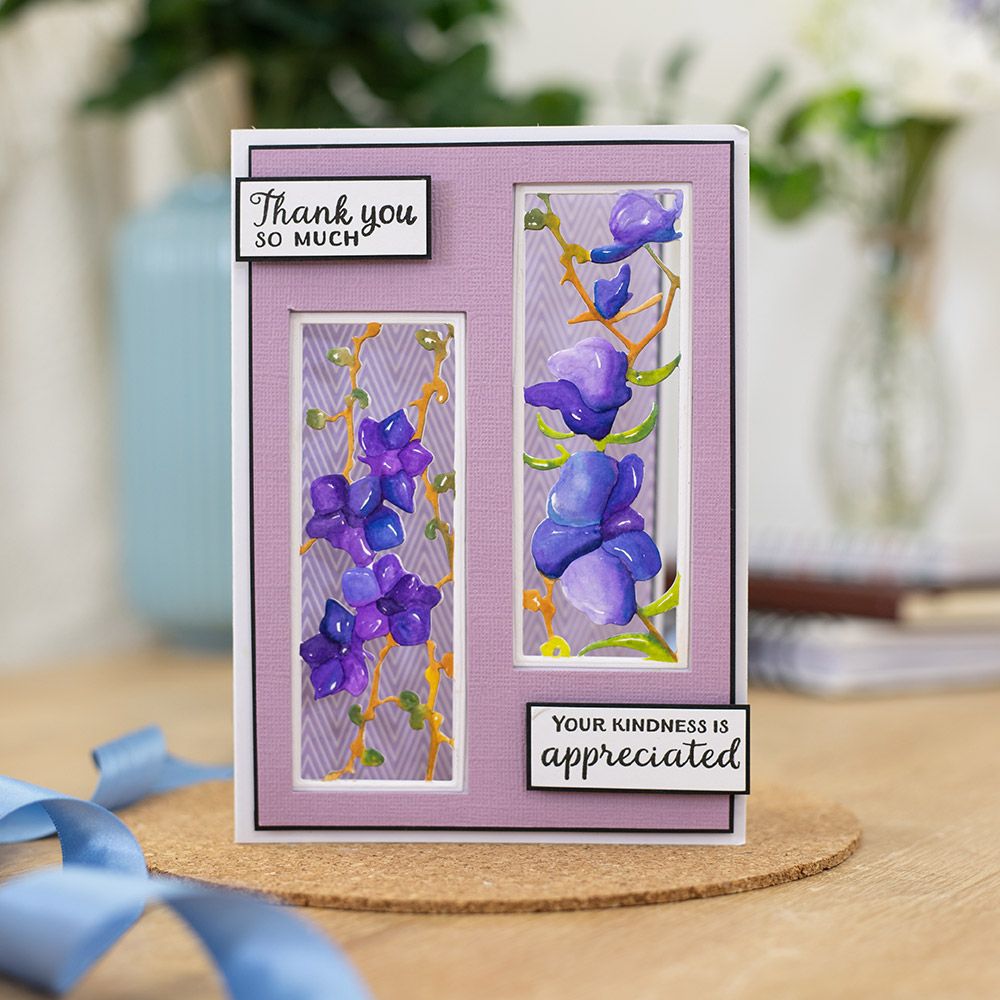 Gemini Floral Panels Orchid