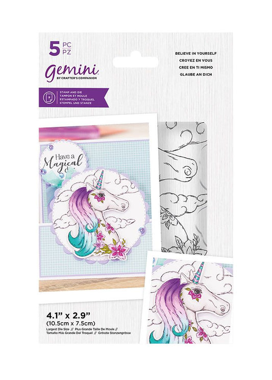 Gemini - Stamp & Die - Believe in Yourself