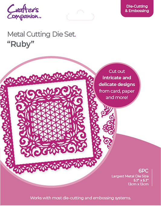 Gemini Ornate Nesting Die - Ruby