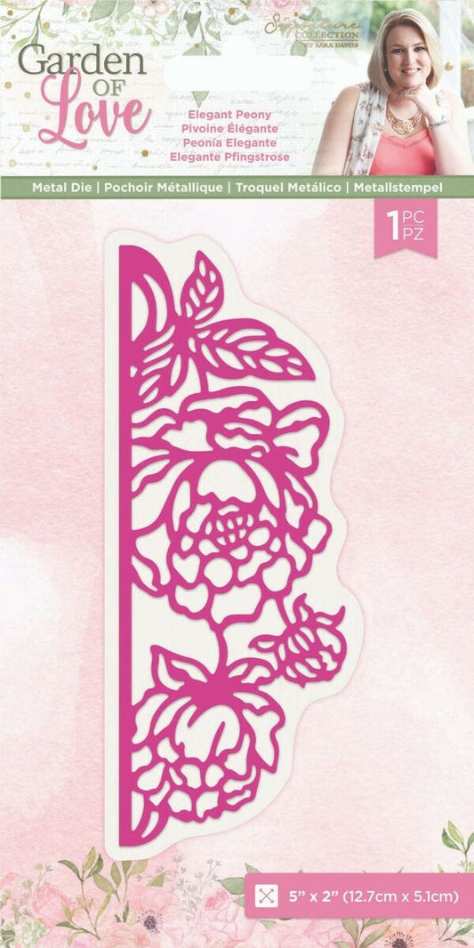 Sara Signature - Garden of Love - Metal Dies Elegant Peony