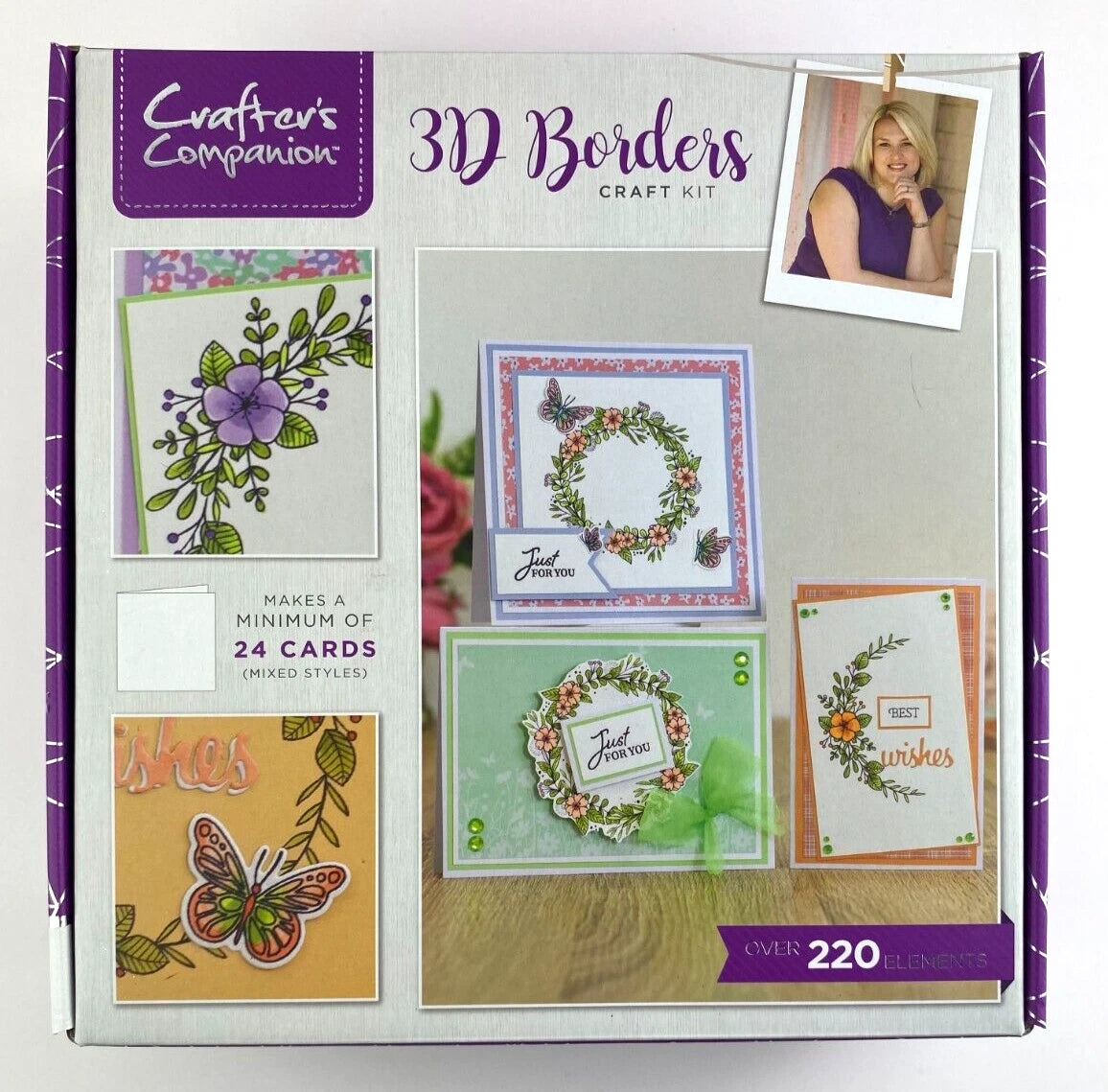 *Class - Learn how to create 3D Boarders Cards