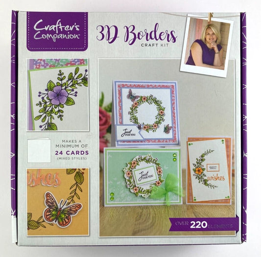 *Class - Learn how to create 3D Boarders Cards