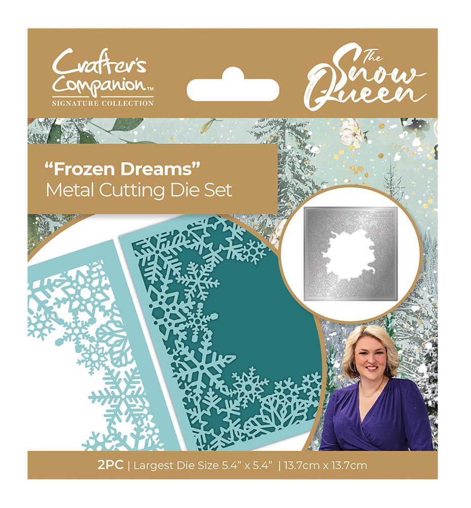 Sara Signature The Snow Queen Metal Die - Frozen Dreams