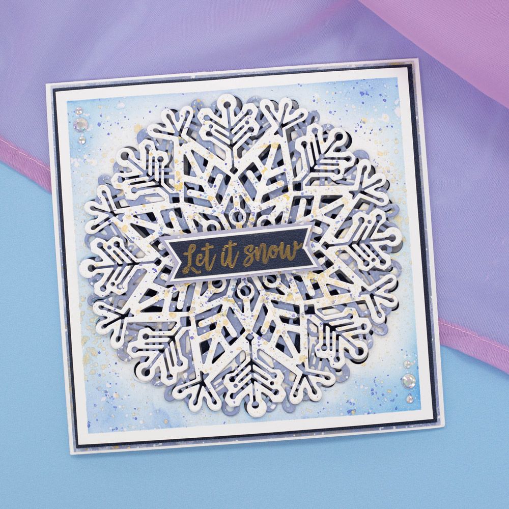 Sara Signature The Snow Queen Metal Die - Majestic Snowflake