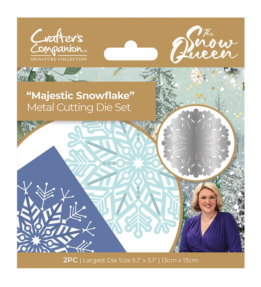 Sara Signature The Snow Queen Metal Die - Majestic Snowflake