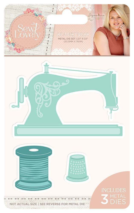 Sara Signature Sew Lovely Metal Die - Seamstress