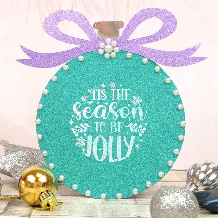 Luxury Shaped Card Blanks & Envelopes - Bauble