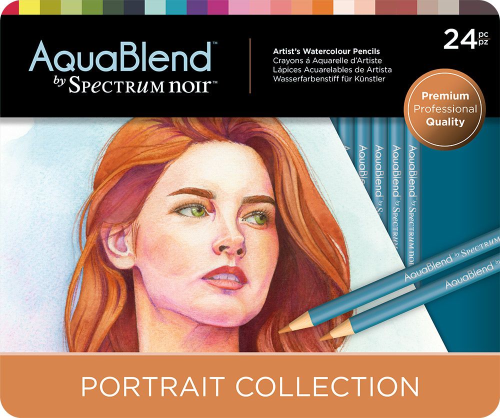 Spectrum Noir Aquablend Pencils (24PC) - Portrait