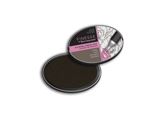 Finesse by Spectrum Noir Alcohol Proof Dye Inkpad - Pebble