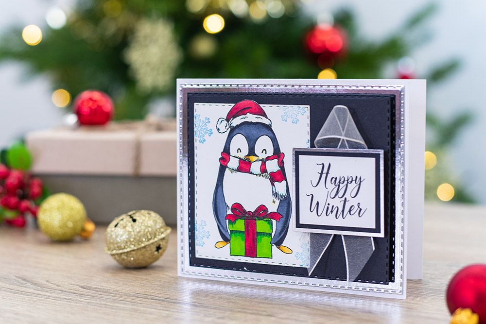 Crafters Companion Photopolymer Stamp - Happy Winter