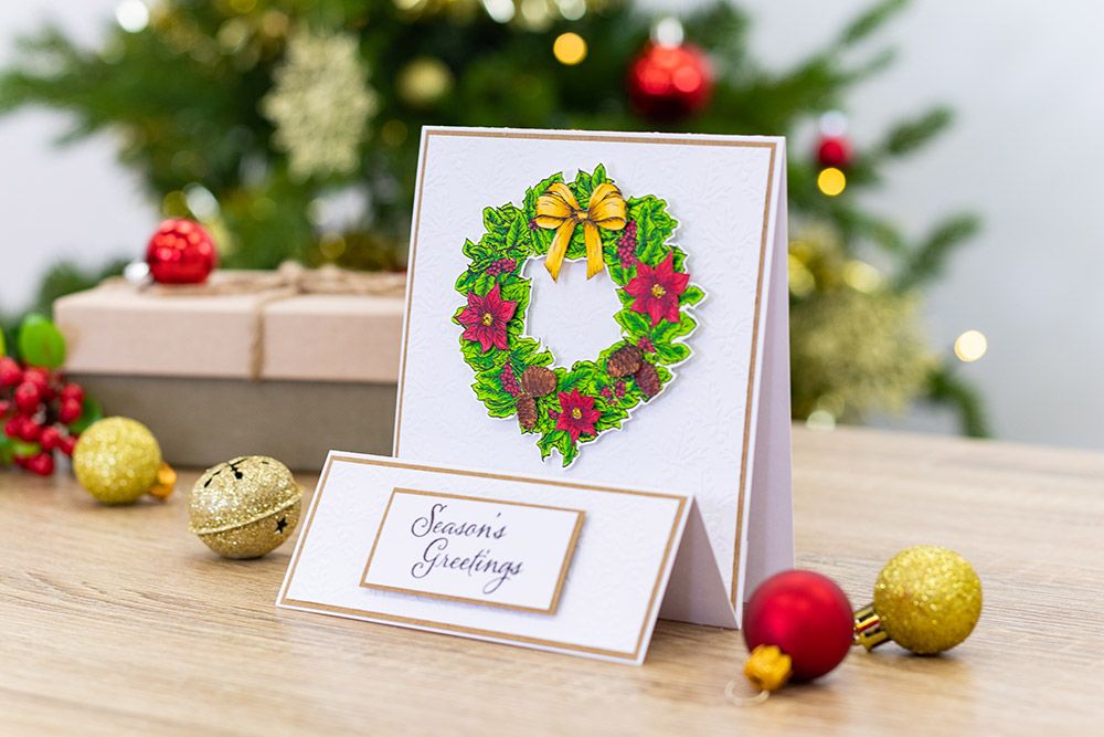 Crafters Companion Photopolymer Stamp - Seasons Greetings